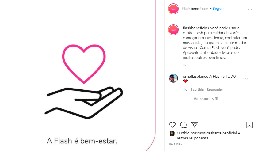publicações da flash benefícios
