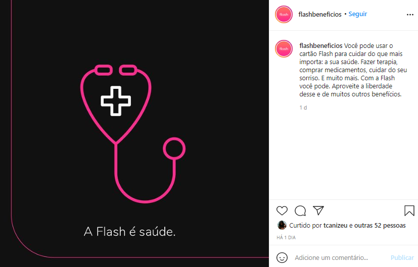publicações da flash benefícios