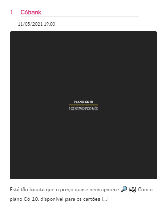 Post com maior performance no Instagram