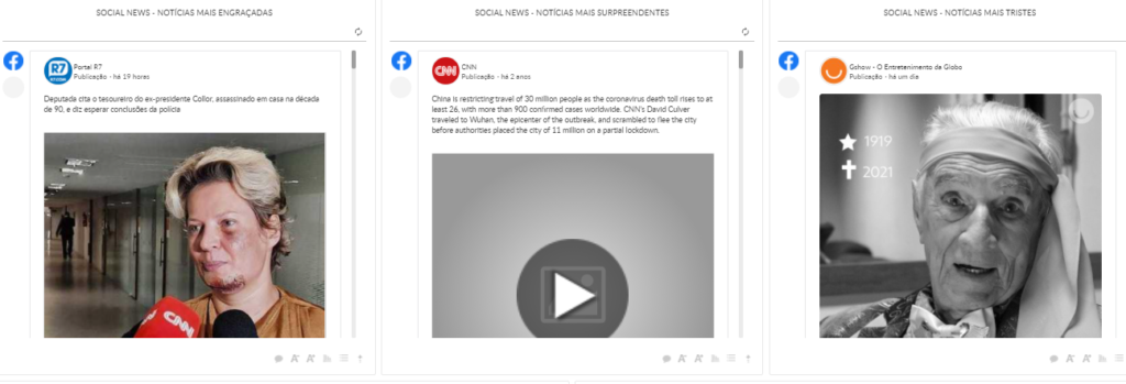 Monitoramento político de redes sociais no facebook