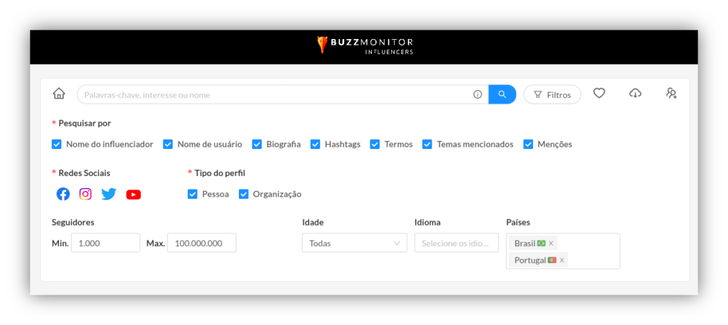 Novidades de influenciadores na Buzzmonitor Agosto 2021