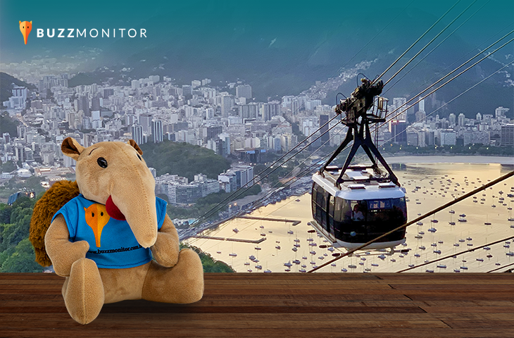 imagem do tami da buzzmonitor e do bondinho pão de açucar, Novo cliente Buzzmonitor