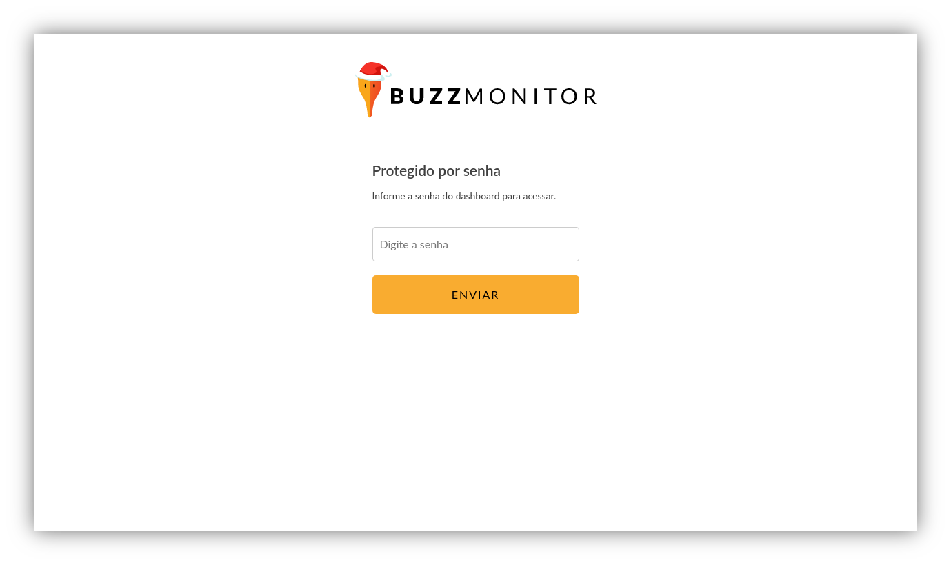 Dashboard Buzzmonitor_Acesso senha