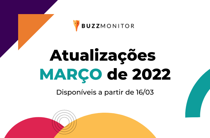 Novidades Buzzmonitor Março 2022: comentários de menção do Facebook no atendimento e exportação para Excel no analytics