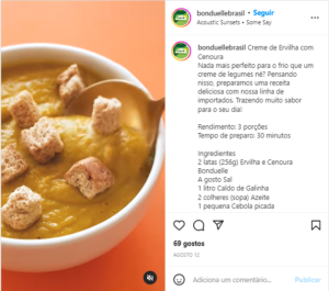 Top post Bonduelle Unilever