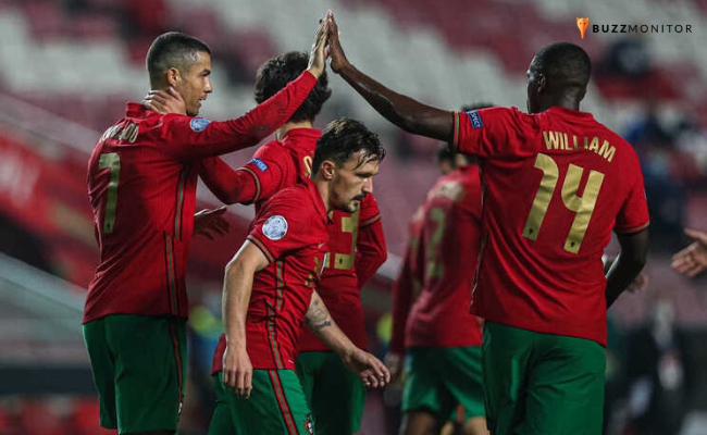 Qual o Top 10 jogadores mais falados da seleção portuguesa?