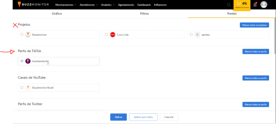 imagem do modulo de monitoramento da buzzmonitor
