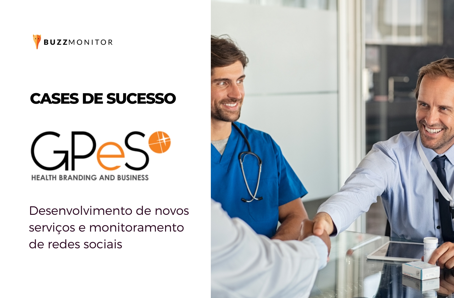 Case Buzzmonitor e GPeS Health Branding and Business: Desenvolvimento de novos serviços e monitoramento de redes sociais