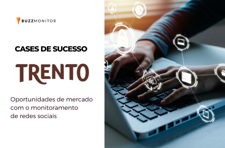 imagem de monitoramento de redes sociais do trento