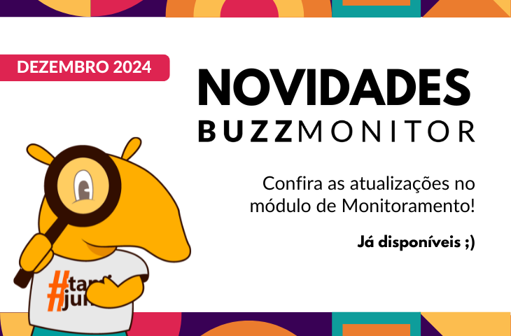 Novidades de Dezembro na Buzzmonitor: monitoramento e descrição de imagens com IA