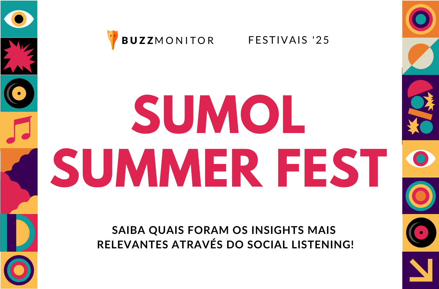 Sumol Summer Fest 2025: insights de social listening com a Buzzmonitor