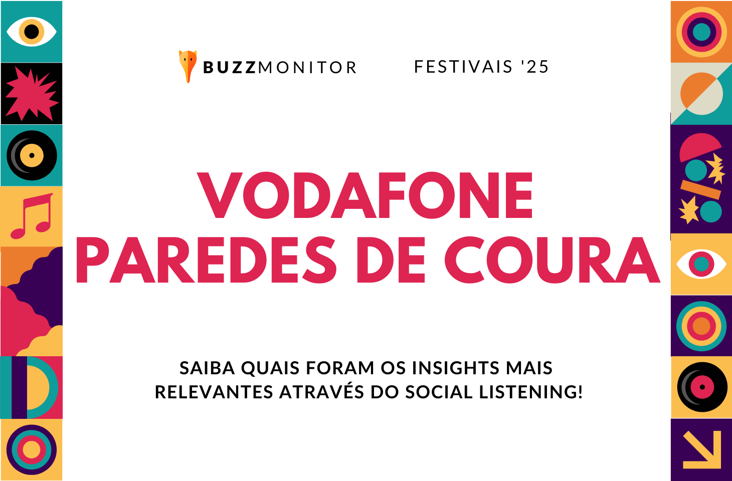 Vodafone Paredes de Coura 2025: social listening, sentimento e insights para marcas