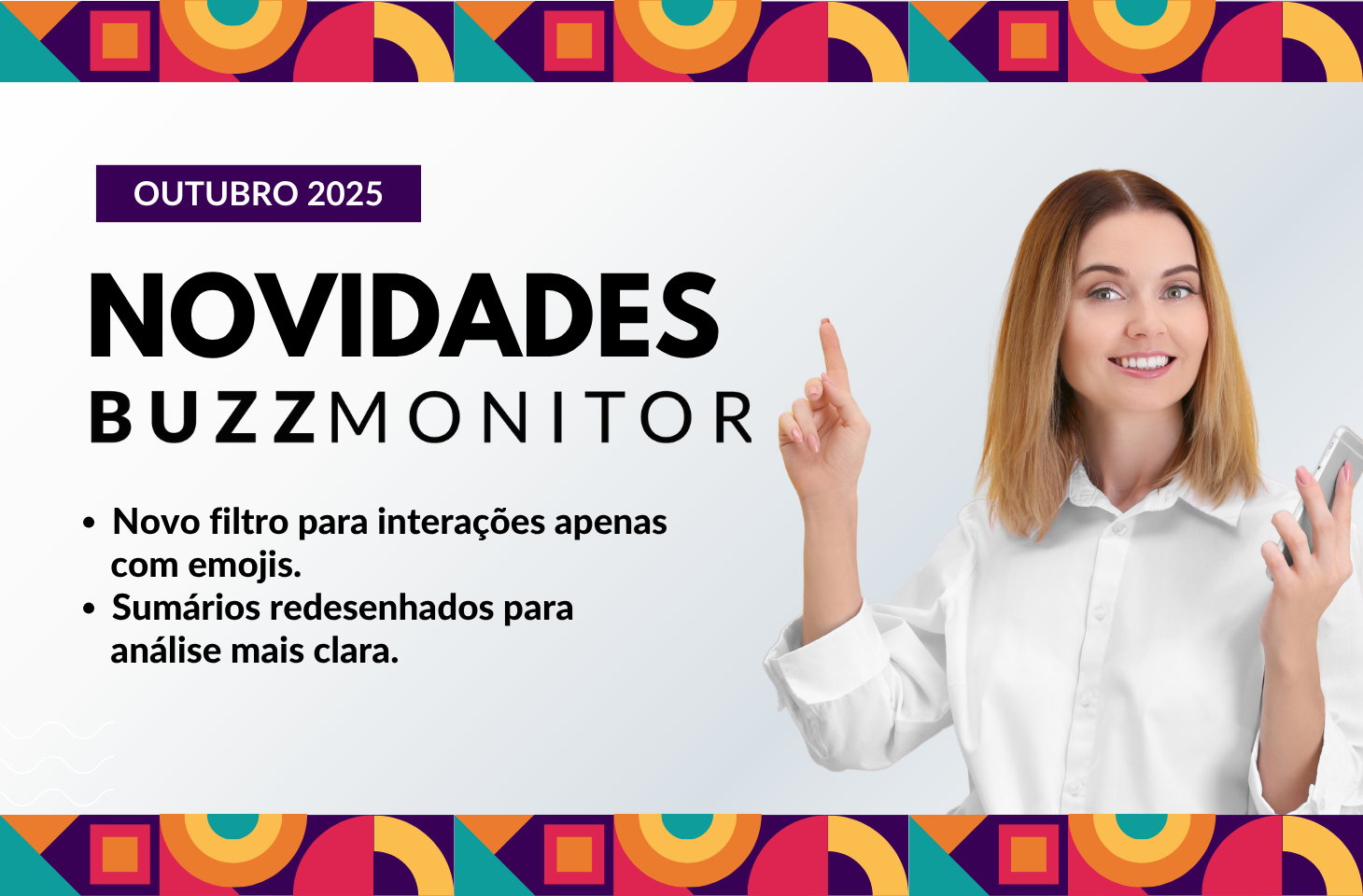Novidades de outubro de 2025: monitorização mais precisa e dashboards mais visuais