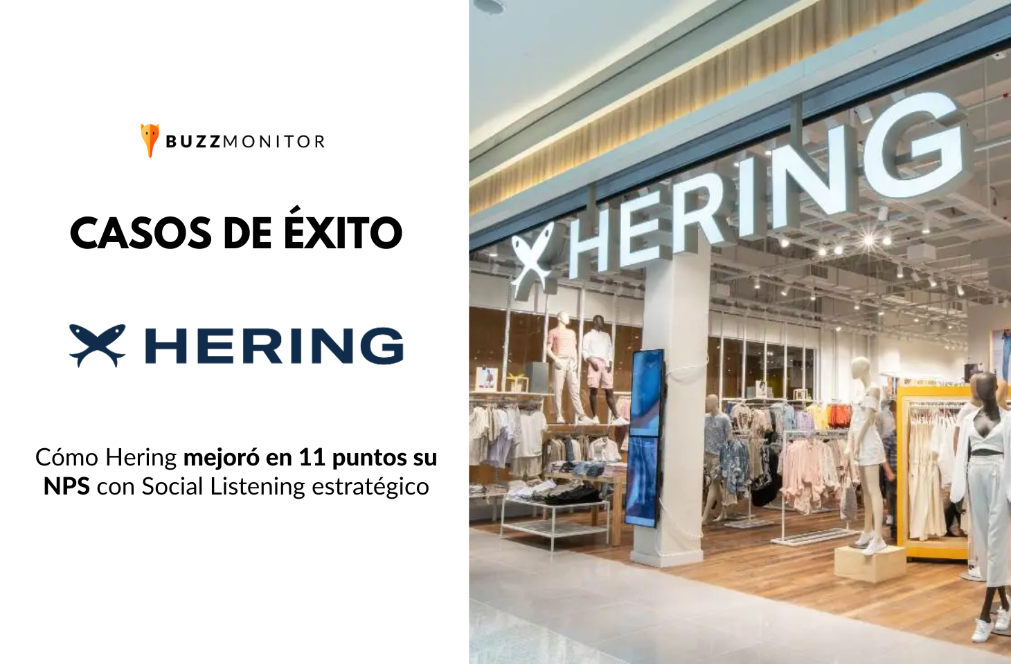Caso de éxito: Cómo Hering mejoró su NPS con Social Listening estratégico