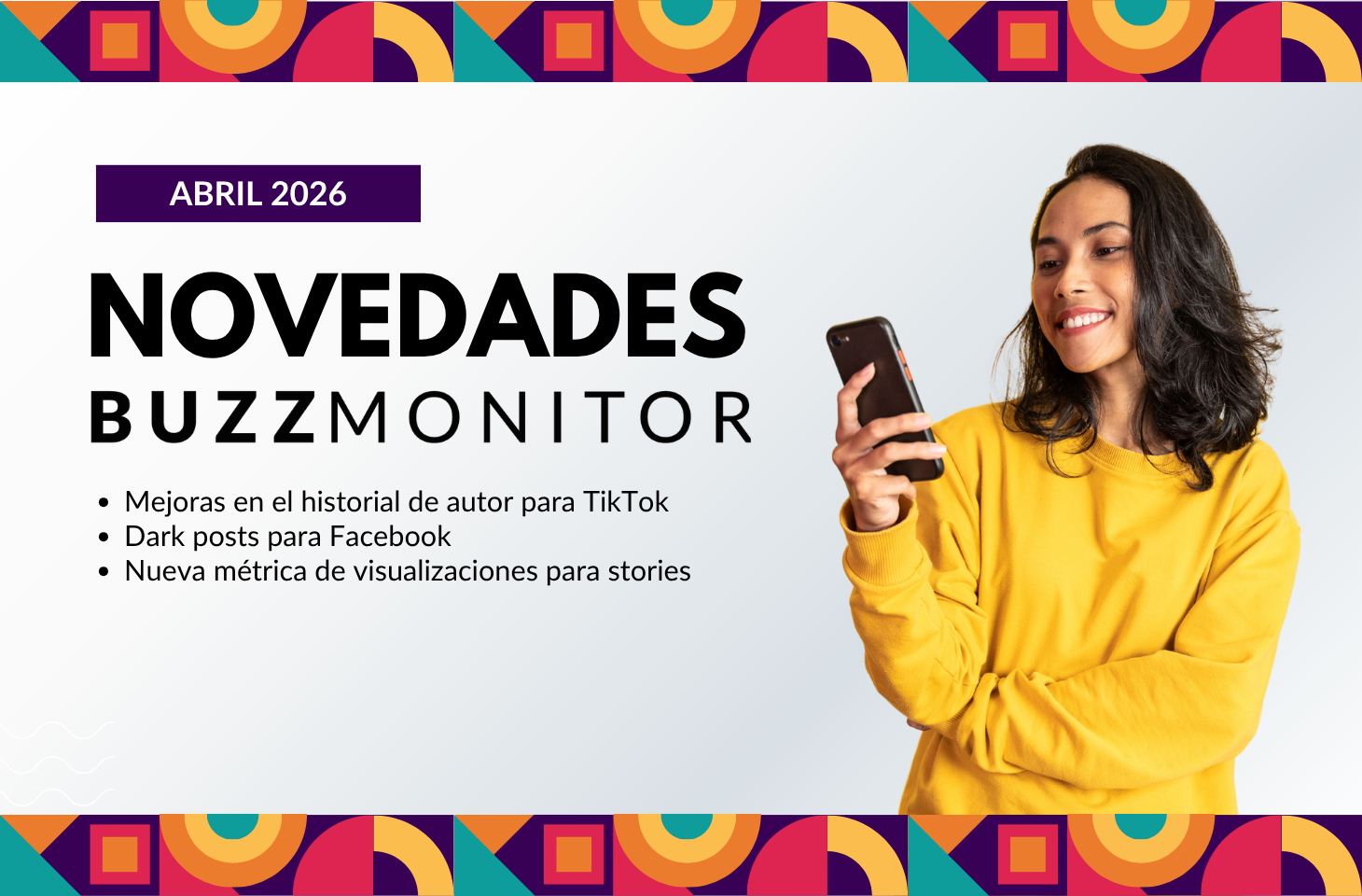 Más IA y más automatización: descubre todo lo que llegó a Buzzmonitor en abril de 2026