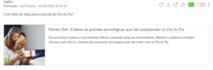 Exemplo de Social News