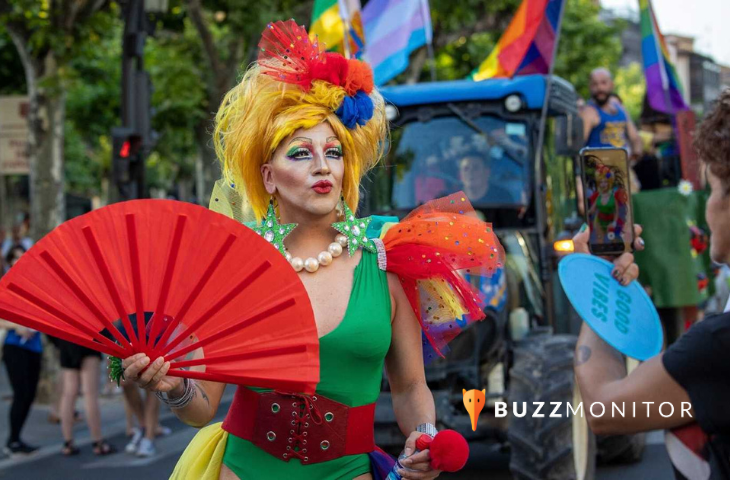 Conoce los Influencers que destacaron durante el Madrid Orgullo 2023